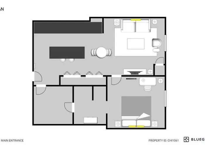 Apartment Blueground West Loop Roof Gym Grills Nr Park Chi-1061 Chicago